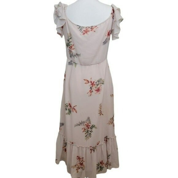 Willow & Clay Floral Boho Peasant Cottagecore Maxi Dress in Large - Picture 5 of 9